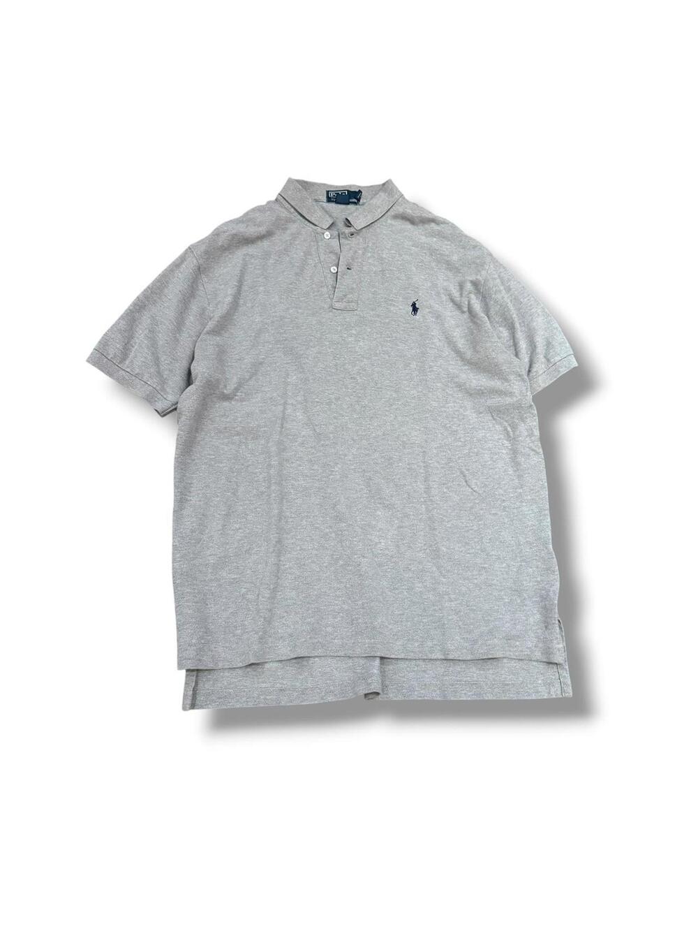 Grey Polo Logo Ralph Lauren Shirt